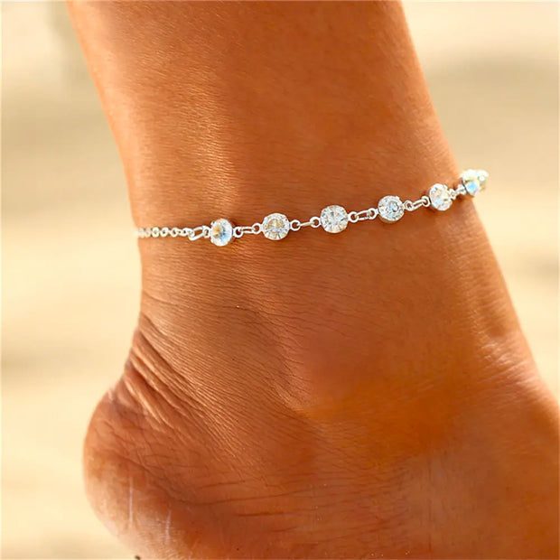 bracelet-de-cheville-diamant-argent