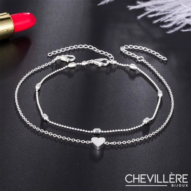 Chaîne De Cheville Daria Argent Rose - 50380012629R00 • Marc Orian | Bijouterie en ligne Chaîne De Cheville Daria Argent Rose - 50380012629R00 • Marc Orian | Bijouterie en ligne