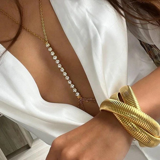 Bijou de Corps en Cristal Bralette - Ellie Bijoux de Corps