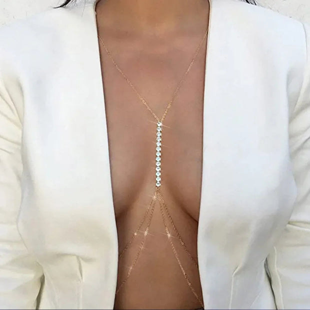 Bijou de Corps en Cristal Bralette - Ellie Bijoux de Corps