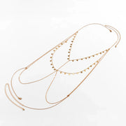 Bralette Bijou de corps en Chaine et mini médaillons - Manon Bijoux de Corps