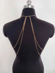 Chaine de corps Body Cotte de Maille avec Sequins - Tina Bijoux de Corps