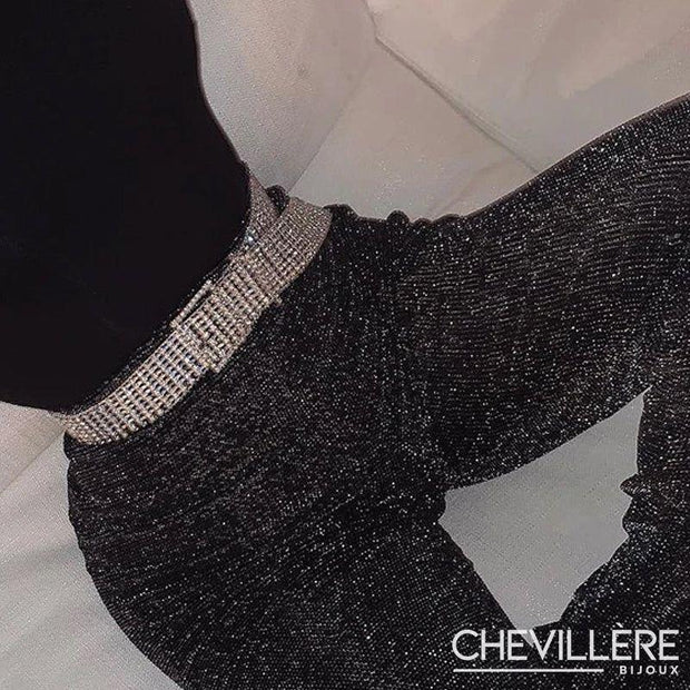 Chaine de taille ceinture à strass - Cléo Chevillère Bijoux