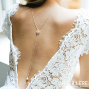 Collier de Dos Pendentif Médaillon Graphique -Mona Chevillère Bijoux