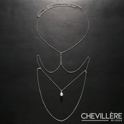 Collier de Dos Pendentif Perle - Maelyne Chevillère Bijoux
