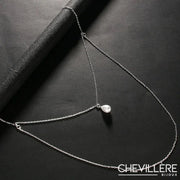 Collier de Dos Pendentif Perle - Maelyne Chevillère Bijoux