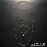 Collier de Dos Pendentif Perle - Maelyne Chevillère Bijoux