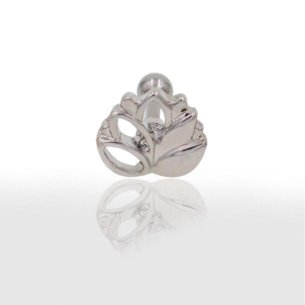 Piercing Fleur de Lotus pour Conch et Tragus - Chevillère Bijoux