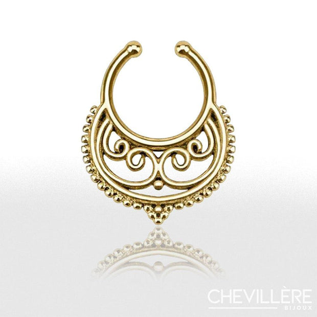 Piercing Nez Imitation  Style Indien - Chevillère Bijoux
