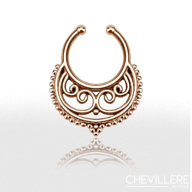 Piercing Nez Imitation  Style Indien - Chevillère Bijoux