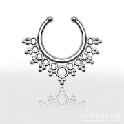 Authentique Faux Piercing Septum Nez - Chevillère Bijoux