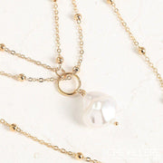 Collier de Dos Perle Mariage Chevillère Bijoux