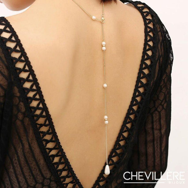 Collier de Dos Argent Chevillère Bijoux