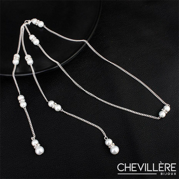 Bijoux de Dos Mariée Collier-et-Dos