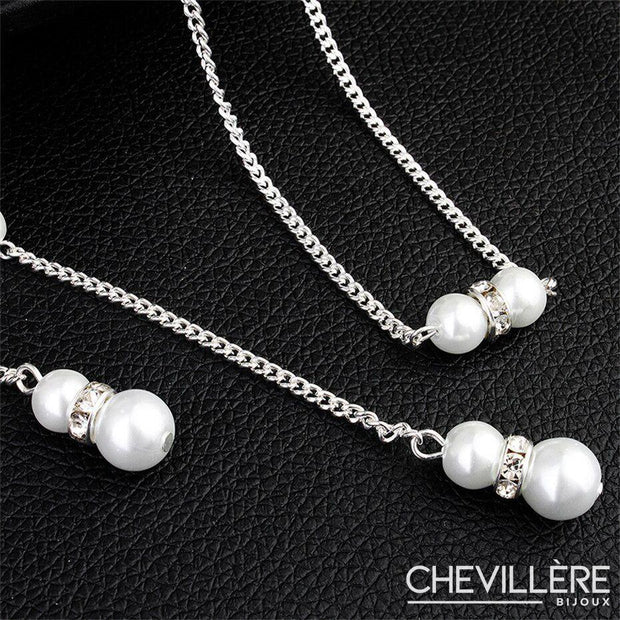 Bijoux de Dos Mariée Collier-et-Dos