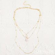 Collier de Dos Perle Mariage Chevillère Bijoux
