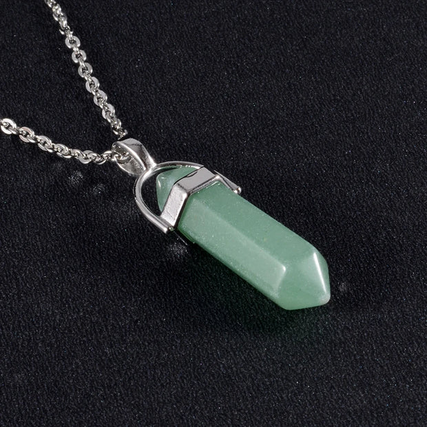 Collier En Pierre Naturelle - Émeraude - Chevillère Bijoux