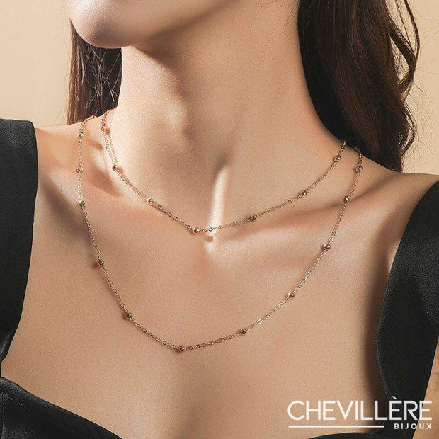 Collier de Dos Perle Mariage Chevillère Bijoux