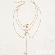 Collier de Dos Bohème Chevillère Bijoux