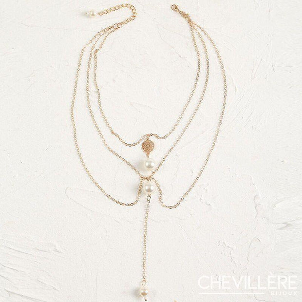 Collier de Dos Bohème Chevillère Bijoux