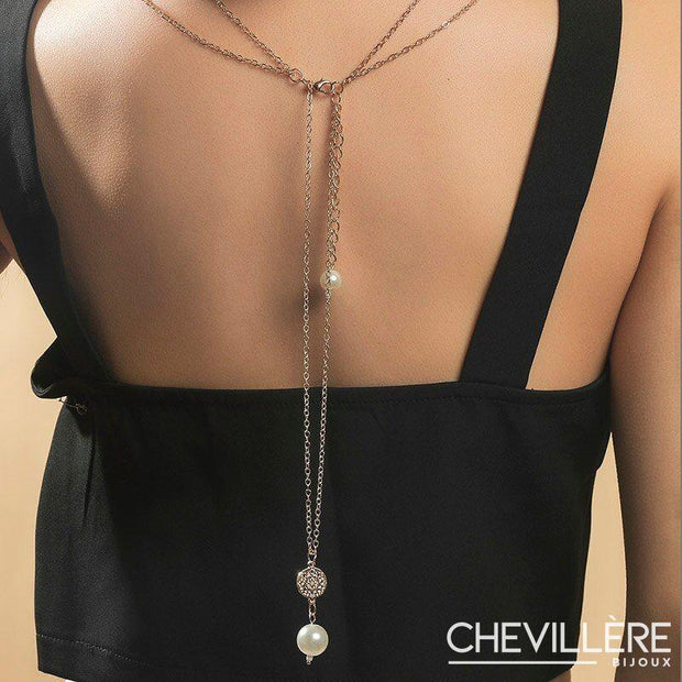 Collier de Dos Bohème Chevillère Bijoux
