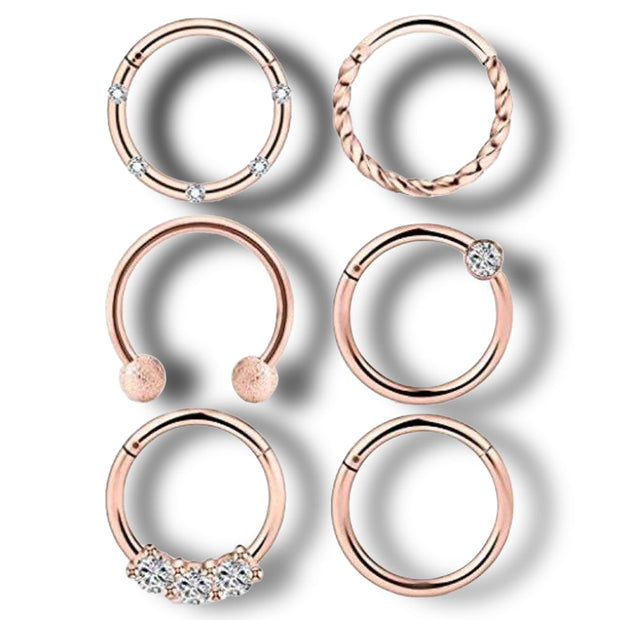 Ensemble Complet pour Piercing Septum - Chevillère Bijoux