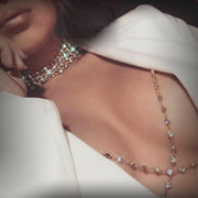 Bralette en chaine et strass - Elo Bijoux de Corps
