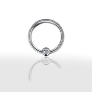 Anneau Piercing Labret  Centré - Chevillère Bijoux