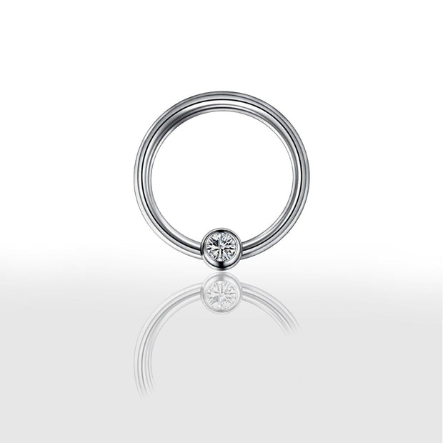 Anneau Piercing Labret  Centré - Chevillère Bijoux