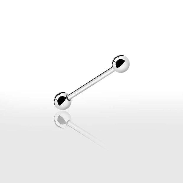 Piercing Langue en Acier Robuste - Chevillère Bijoux