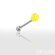 Lot de  Piercings Langue en Forme de Dé  Original et Trendy - Chevillère Bijoux