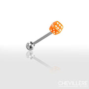 Lot de  Piercings Langue en Forme de Dé  Original et Trendy - Chevillère Bijoux
