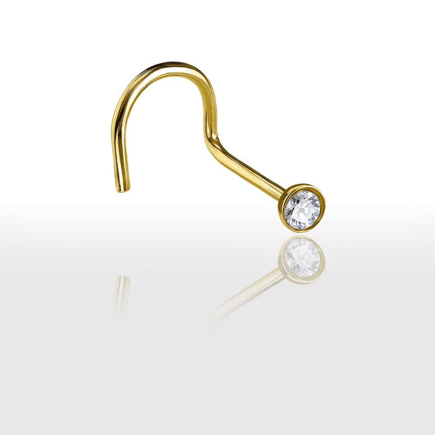 Petit Bijou de Nez en Strass - Chevillère Bijoux