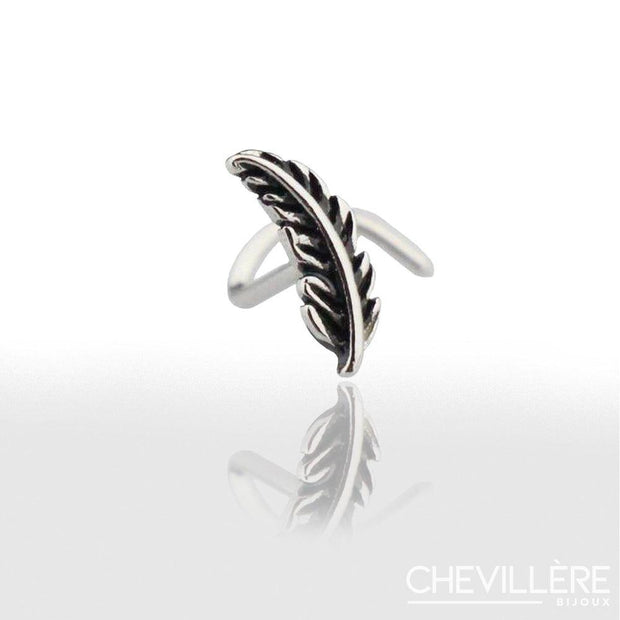 Piercing Nez Éthéré en Forme de Plume - Chevillère Bijoux