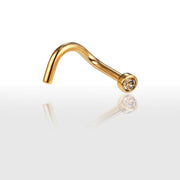 Piercing Nez en Strass de 1mm - Chevillère Bijoux
