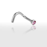 Piercing Nez en Strass de 1mm - Chevillère Bijoux
