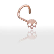 Piercing Nez Crâne Impressionnant - Chevillère Bijoux