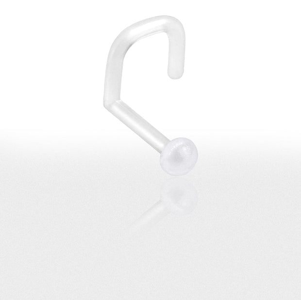 Lot de  Piercings de Nez Discrets et Transparents - Chevillère Bijoux