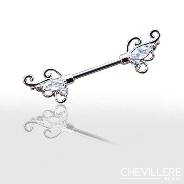 Piercing de Téton avec Strass (Lot de - Chevillère Bijoux