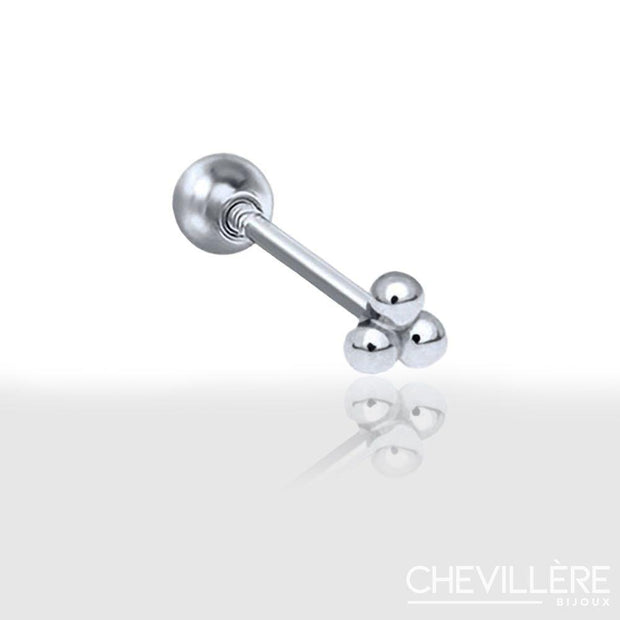 Piercing Tragus en Argent pour Oreille - Chevillère Bijoux
