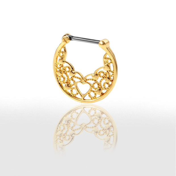 Piercing Septum au Design Ethnique - Chevillère Bijoux