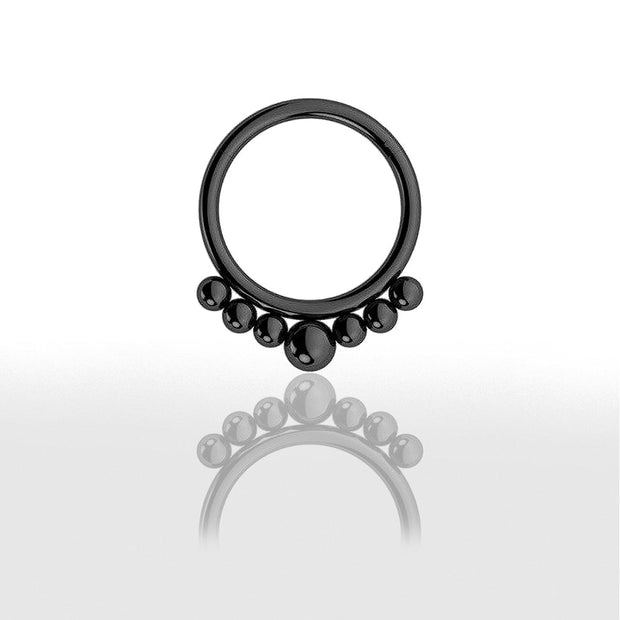 Piercing Septum Sombre Noir - Chevillère Bijoux