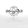 Ensemble de Piercings Fleur pour Téton (2 Pièces)