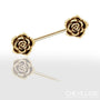 Ensorcelant Piercing Téton Rose (Lot de 2)