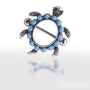 Ensemble de Piercings Téton Écaille de Tortue (Lot de 2)