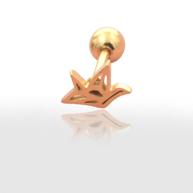 Ensemble  de  Piercings Tragus Motif Oiseau - Chevillère Bijoux