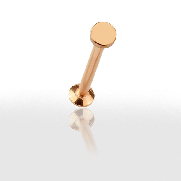 Duo  de Piercings Tragus en Or Rose - Chevillère Bijoux