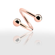 Piercing Tragus Spirale Élegante - Chevillère Bijoux