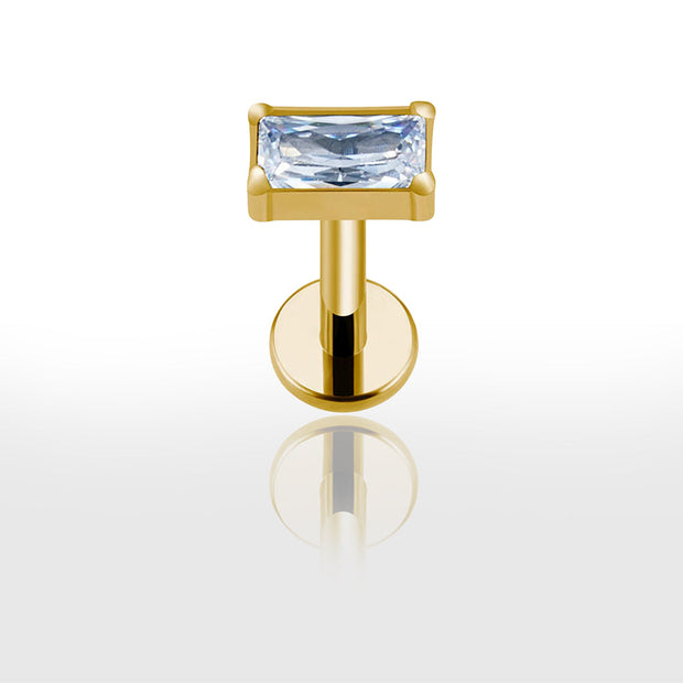 Piercing Tragus en Titane Doré - Chevillère Bijoux
