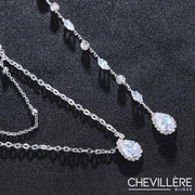 Collier de Dos Argent Mariage Chevillère Bijoux